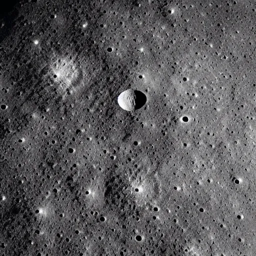 Image similar to A photograph of lunar craters by Ansel Adams