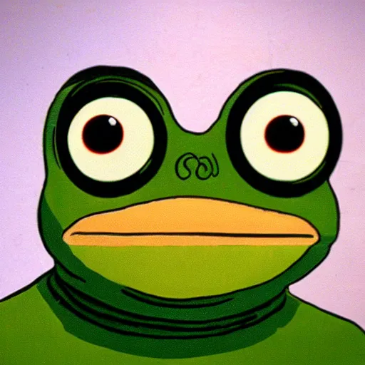 Prompt: the original Pepe the Frog