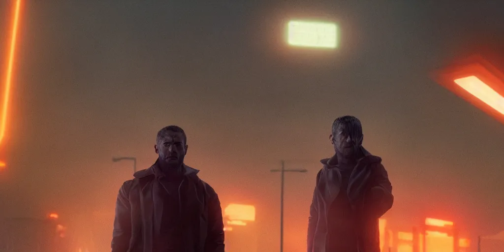 Image similar to screenshots from movie Blade Runner 2049