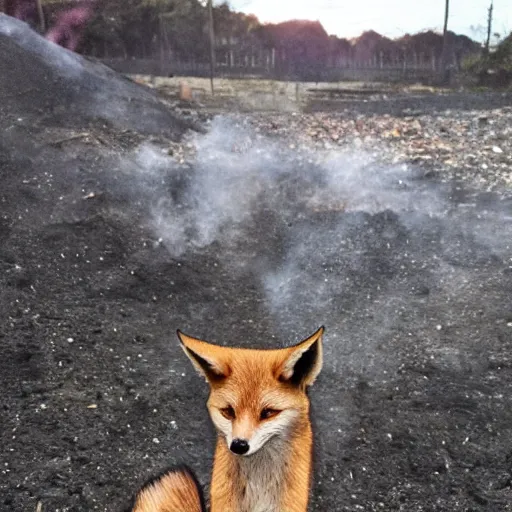 Image similar to 📷🦊🔥🌋