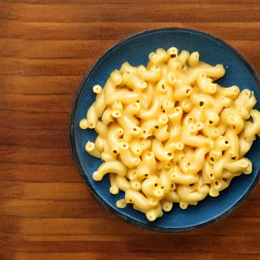 Image similar to Ball made of Macaroni, steamy, cheesy