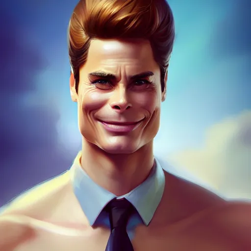 Image similar to full body anthropomorphic ice cream cone resembling rob lowe!, charlie bowater, artgerm, ilya kuvshinov, krenz cushart, ruan jia, realism, ultra detailed, 8 k resolution