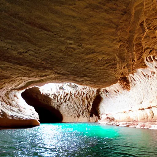 Image similar to river cave,