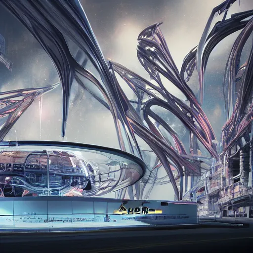 Image similar to sci-fi motherboard structure on the coronation of napoleon painting and digital billboard in the middle, unreal engine 5, keyshot, octane, artstation trending, ultra high detail, ultra realistic, cinematic, 8k, 16k, in style of zaha hadid, in style of nanospace Michael Menzelincev, in style of Lee SOUDER, colors in style of the Blade Runner 2049, in plastic, dark, tilt shift,