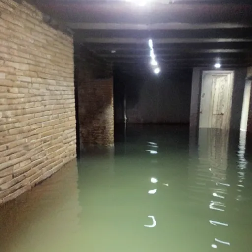 Image similar to flooded basement,