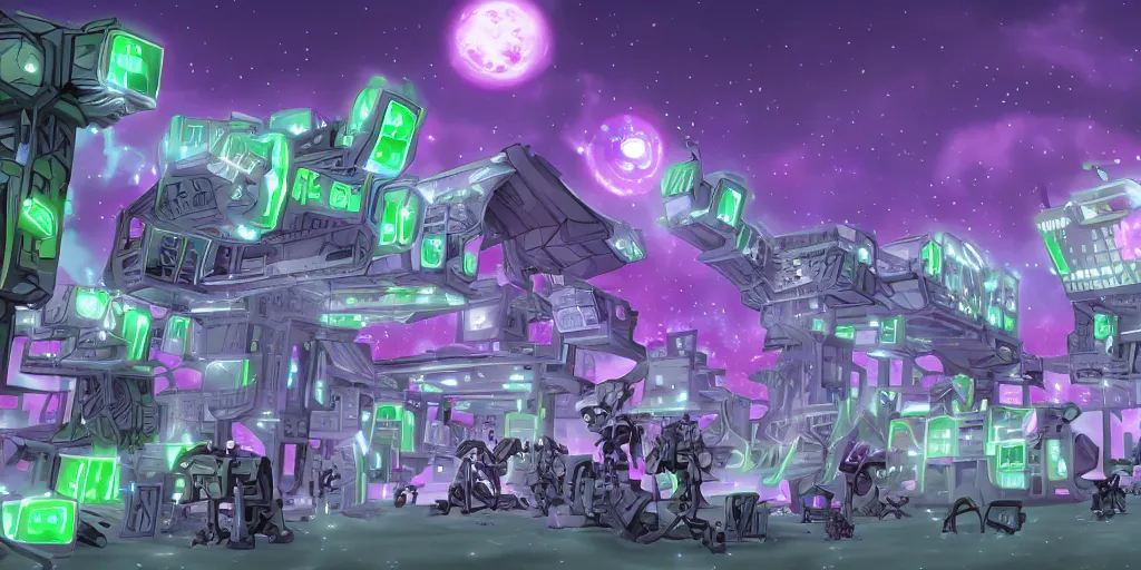 Image similar to the borg invading ponyville