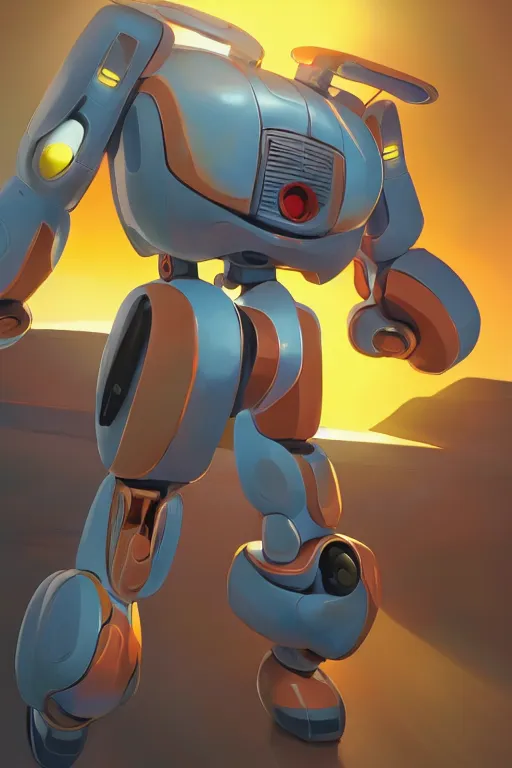 Image similar to metabots medabots medarotto medarot robot minimalist comics, behance hd by jesper ejsing, by rhads, makoto shinkai and lois van baarle, ilya kuvshinov, rossdraws global illumination ray tracing hdr radiating a glowing aura