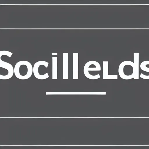 Image similar to Minimalistic logo of a startup reading \'SocialReaders\'; books; minimalist; startup; happy; social