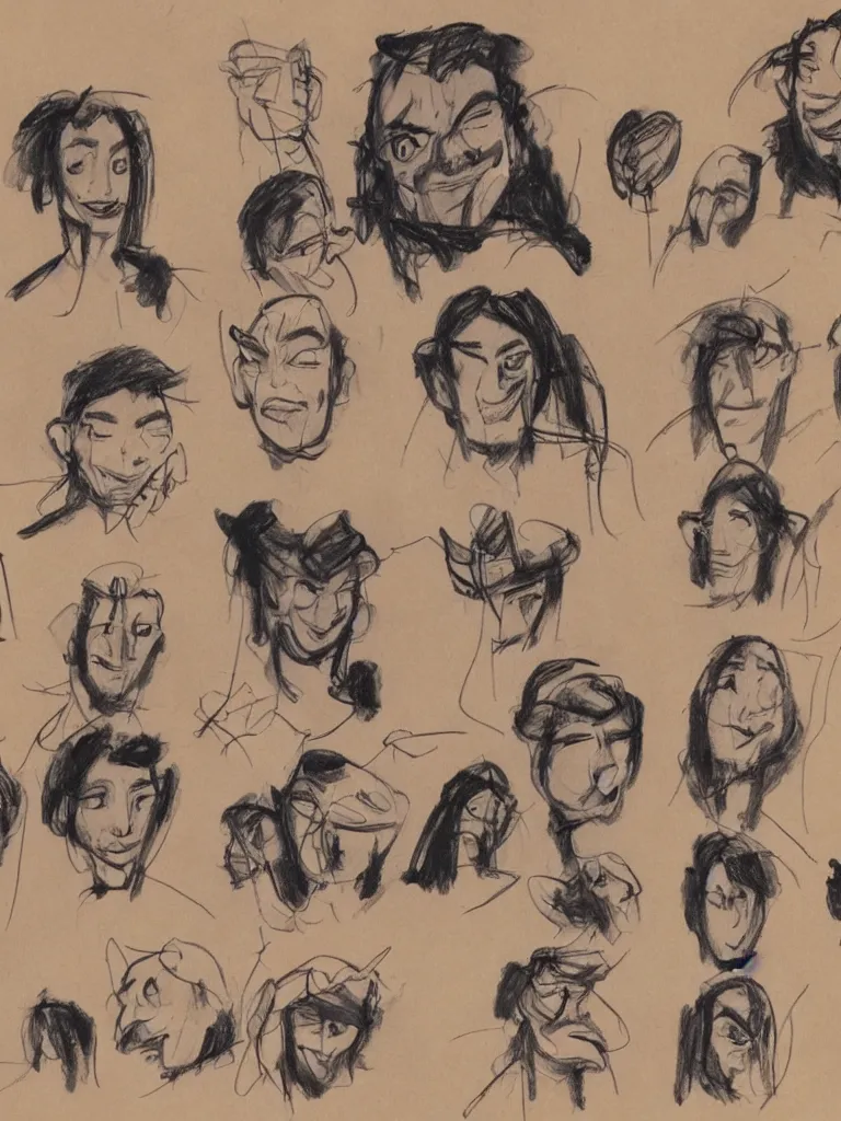 Image similar to faces by disney concept artists, blunt borders, rule of thirds