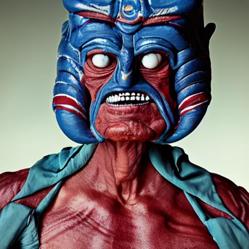 Prompt: a professional photo, of a very muscular, separatist leader, nute gunray