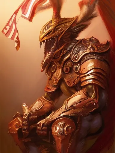 Prompt: a really proud prideful gallant. crossed arms, sitting in his chair. intricate, elegant, highly detailed, digital painting, artstation, concept art, sharp focus, illustration, by justin gerard and artgerm, 8 k