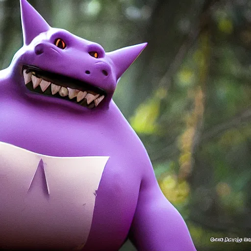 Image similar to national geographic professional photo of gengar, award winning