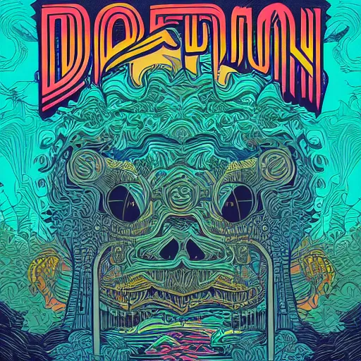 Image similar to art by dan mumford