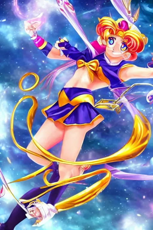 Image similar to Sailor Moon as a League of Legends Champion