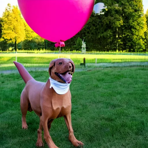 Image similar to balloon dog in a park, sunny day