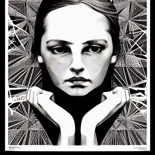 Image similar to lithography polish poster conceptual figurative post - morden monumental portrait, highly conceptual figurative art, intricate detailed illustration, controversial poster art, polish poster art, geometrical drawings, no blur