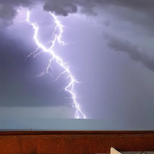 Image similar to violent turbulent cloud with lightning