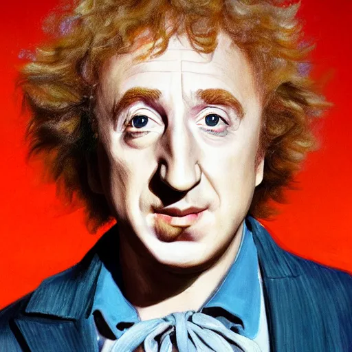 Prompt: highly detailed portrait of Gene Wilder, trending on artstation, 8k, high quality