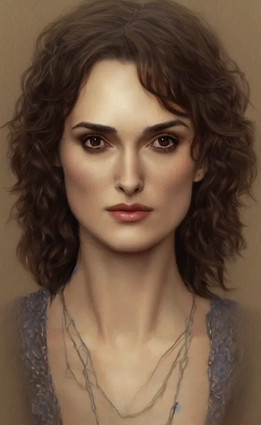 Prompt: winona ryder, kiera knightley, traditional corsican, intricate, highly detailed, artstation, illustration, jurgens, rutkowski, bouguereau