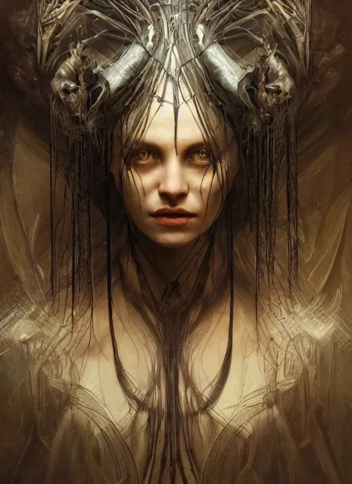 Image similar to mutant weaver, physically accurate, moody dynamic lighting, very very intricate, very very elegant, highly detailed, digital painting, artstation, HR GIGER, Hieronymus Bosch, Francis Bacon, concept art, smooth, very beautiful, sharp focus, illustration, art by artgerm and greg rutkowski and alphonse mucha