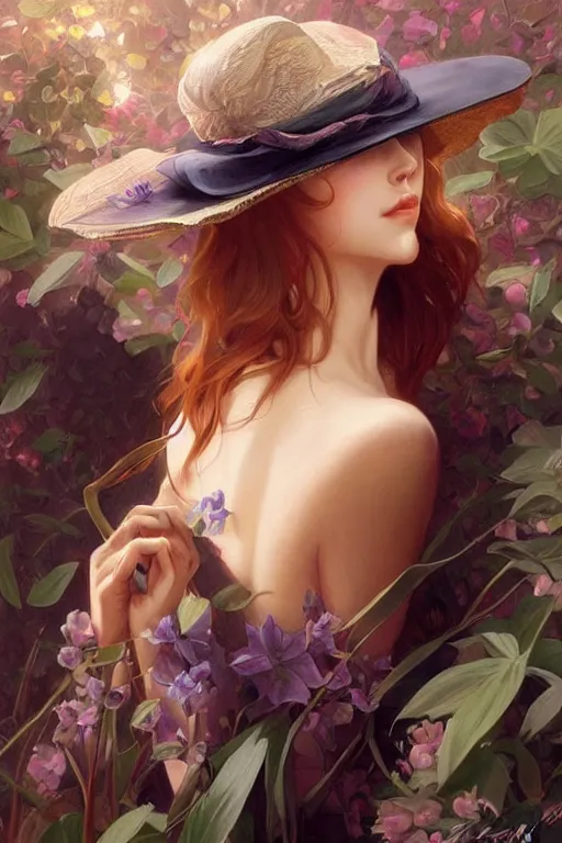 Image similar to ultra realistic illustration, birthday hat, elegant, highly detailed, digital painting, concept art, smooth, sharp focus, illustration, art by artgerm and greg rutkowski and alphonse mucha