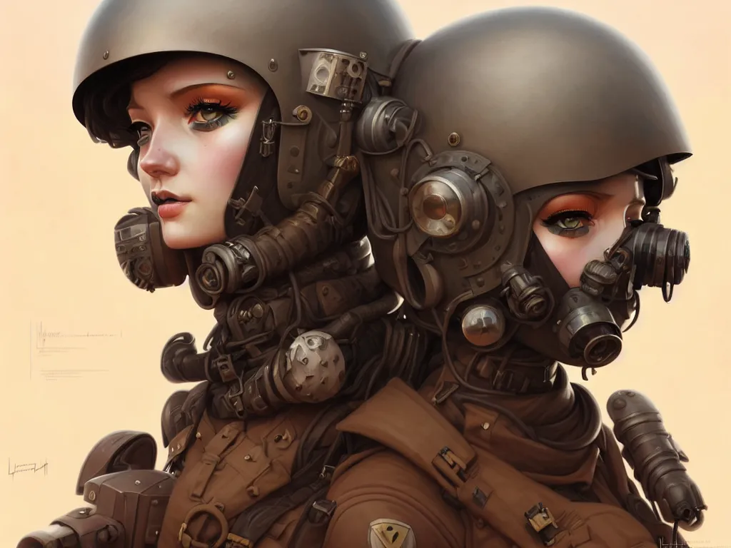 Image similar to portrait of dieselpunk blackpink lisa soldier girl, helmet, stormy sand desert, armored, highly detailed, digital painting, face detail, sharp focus, art, illustrations by loish and ayanamikodon and irakli nadar and rossdraws and wlop