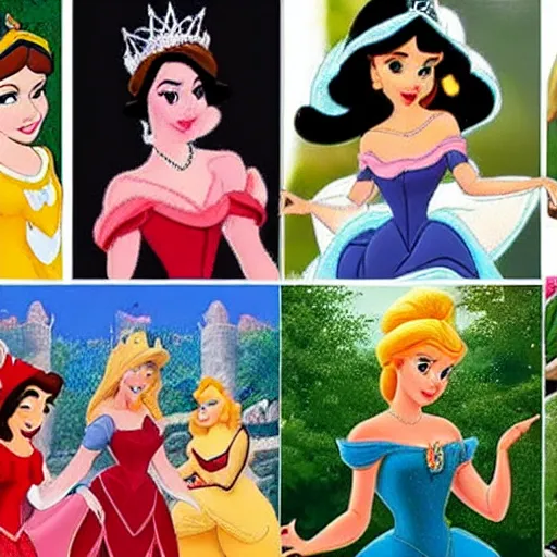 Prompt: who is the most beautiful Disney princess?