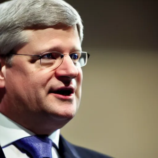 Prompt: Stephen Harper in the 1830\'s