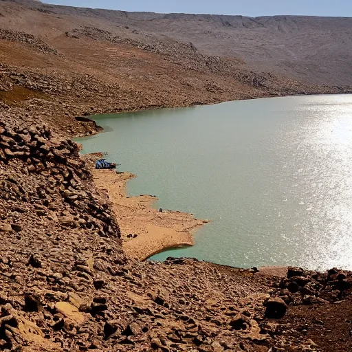 Image similar to A fjord in Libya.