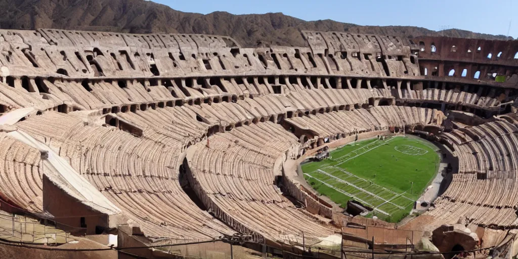 Image similar to coliseum chuquicamata