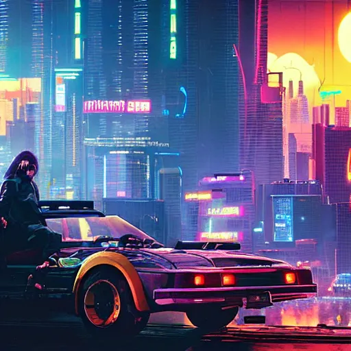 Image similar to cyberpunk 1 9 7 7