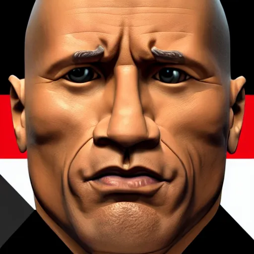 Dwayne 'The Rock' Johnson (Eyebrow) Mask 