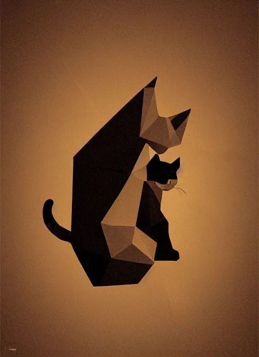 Image similar to a cat inventing a nuclear weapon, low poly, medium shot, low-key lighting, Steampunk style, dreary, gloomy, trending on behance, 4k, Award Winning, Photorealistic, sharp