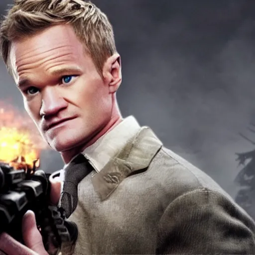 Image similar to Neil Patrick Harris in Call Of Duty