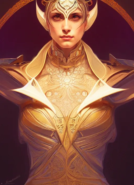 Prompt: symmetry!! portrait of fantasy knight, high fantasy, intricate, elegant, highly detailed, digital painting, artstation, concept art, smooth, sharp focus, illustration, art by artgerm and greg rutkowski and alphonse mucha, 8 k