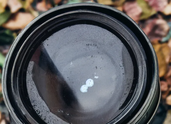 Image similar to dslr photograph of a jar filled with lord of the rings, 8 5 mm f 1. 8