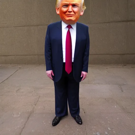 Image similar to trump tallest man in the world