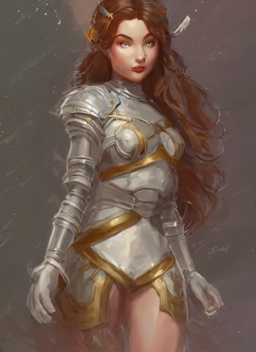 Image similar to beautiful female Dorothy gale, full body character concept, armor, super powers, fantasy, intricate, elegant, highly detailed, digital painting, artstation, concept art, shining, sharp focus, illustration, art by stanley lau