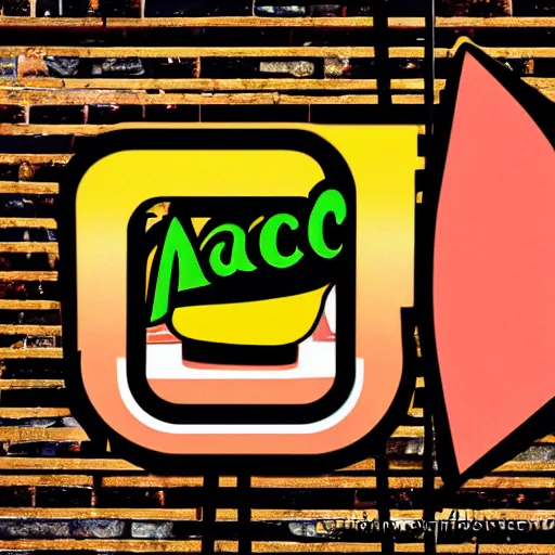 Prompt: abstract logo of macburger and ducks fries restaurant