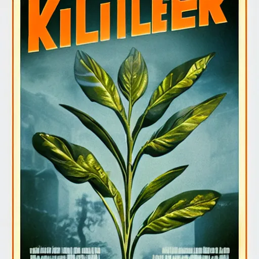 Image similar to killer plant movie poster