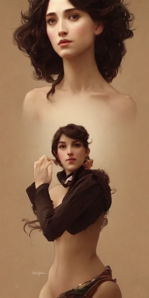 Image similar to portrait of luis loggiodice, intricate, elegant, highly detailed, digital painting, artstation, concept art, smooth, sharp focus, illustration, art by artgerm and greg rutkowski and alphonse mucha and william - adolphe bouguereau