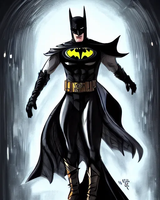 Prompt: ven as batman, with the powers of flash, dynamic lighting, fantasy concept art, trending on art station, stunning visuals, creative, cinematic, ultra detailed, comic strip style