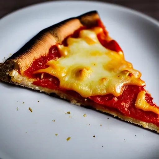 Image similar to the most delicious slice of pizza, oozing cheese, 12k, stunning lighting