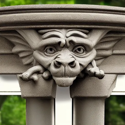 Image similar to a gargoyle downspout, product image