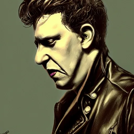 Image similar to shane mcgowan from the pogues, highly detailed, digital painting, artstation, concept art, sharp focus, illustration, cinematic lighting