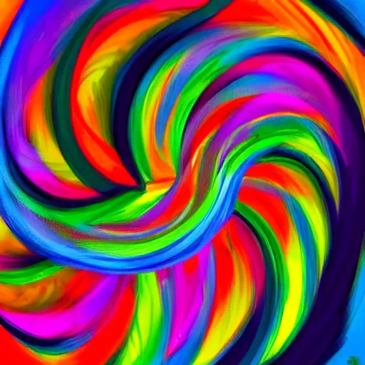 Image similar to swirling 🌀 twisting 🌪 colours 🎨