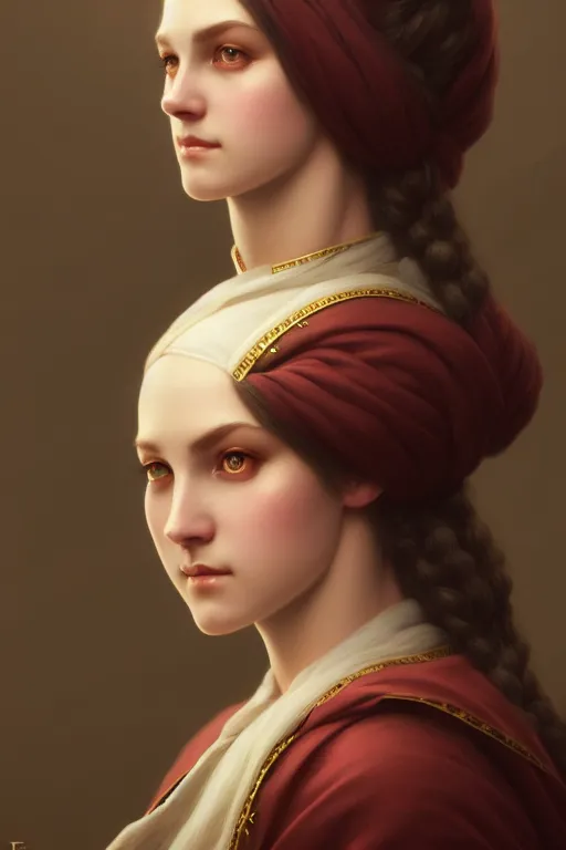 Image similar to a portrait of a Tiefling, illustration, soft lighting, soft details, painting oil on canvas by Edmund Blair Leighton and Charlie Bowater octane render trending on artstation d&d characters, 4k, 8k, HD