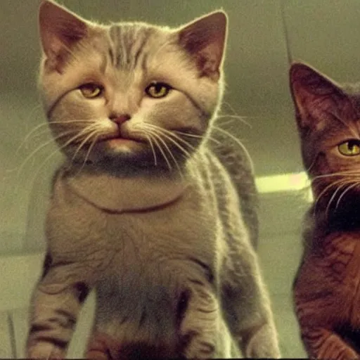 Image similar to cats in Star Wars