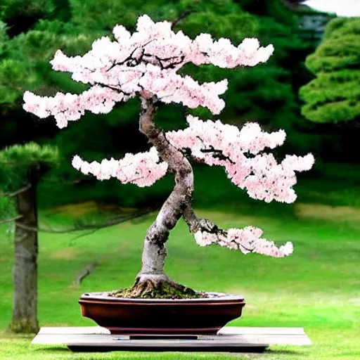 Image similar to beautiful photo of sakura bonsai , hd ,very relaxing