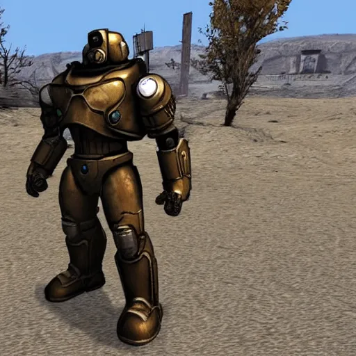 Image similar to Fallout X0-1 power armor